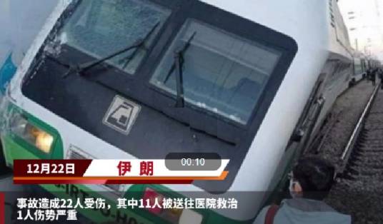 12·22伊朗地铁相撞事故