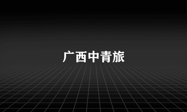广西中青旅