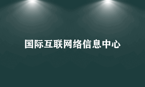国际互联网络信息中心