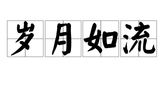 岁月如流（汉语词语）