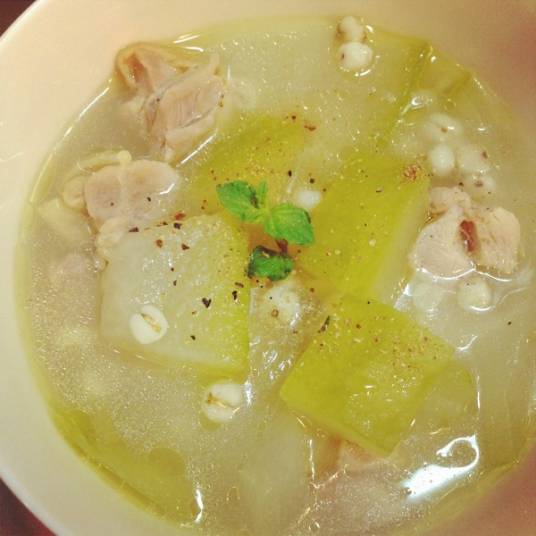 冬瓜鸡汤