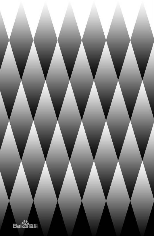 附钻石阴影错觉