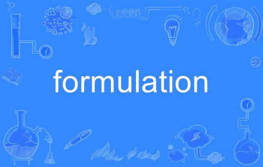 formulation