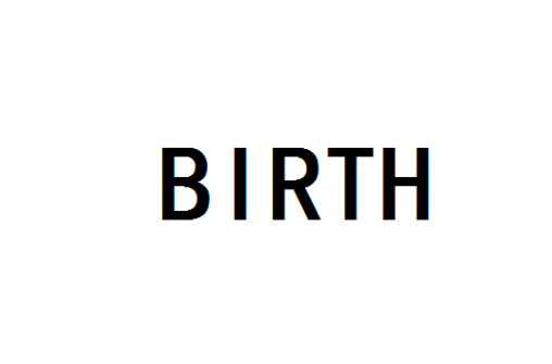 BIRTH（英文单词）