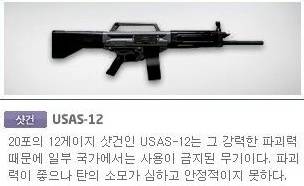 USAS12号自动霰弹枪