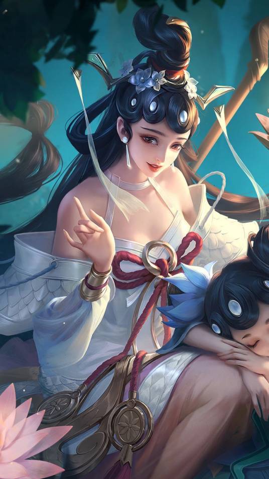 白蛇（腾讯手游《王者荣耀》中大乔姐妹的皮肤）