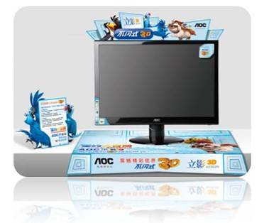 快门式3D显示器